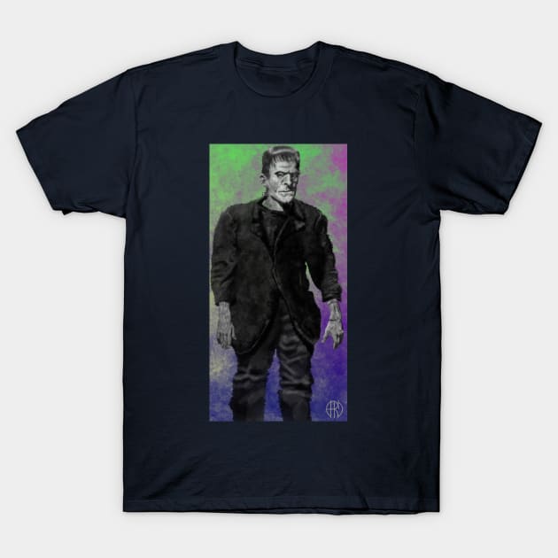 Frankenstein's Monster T-Shirt by AMKdesigns